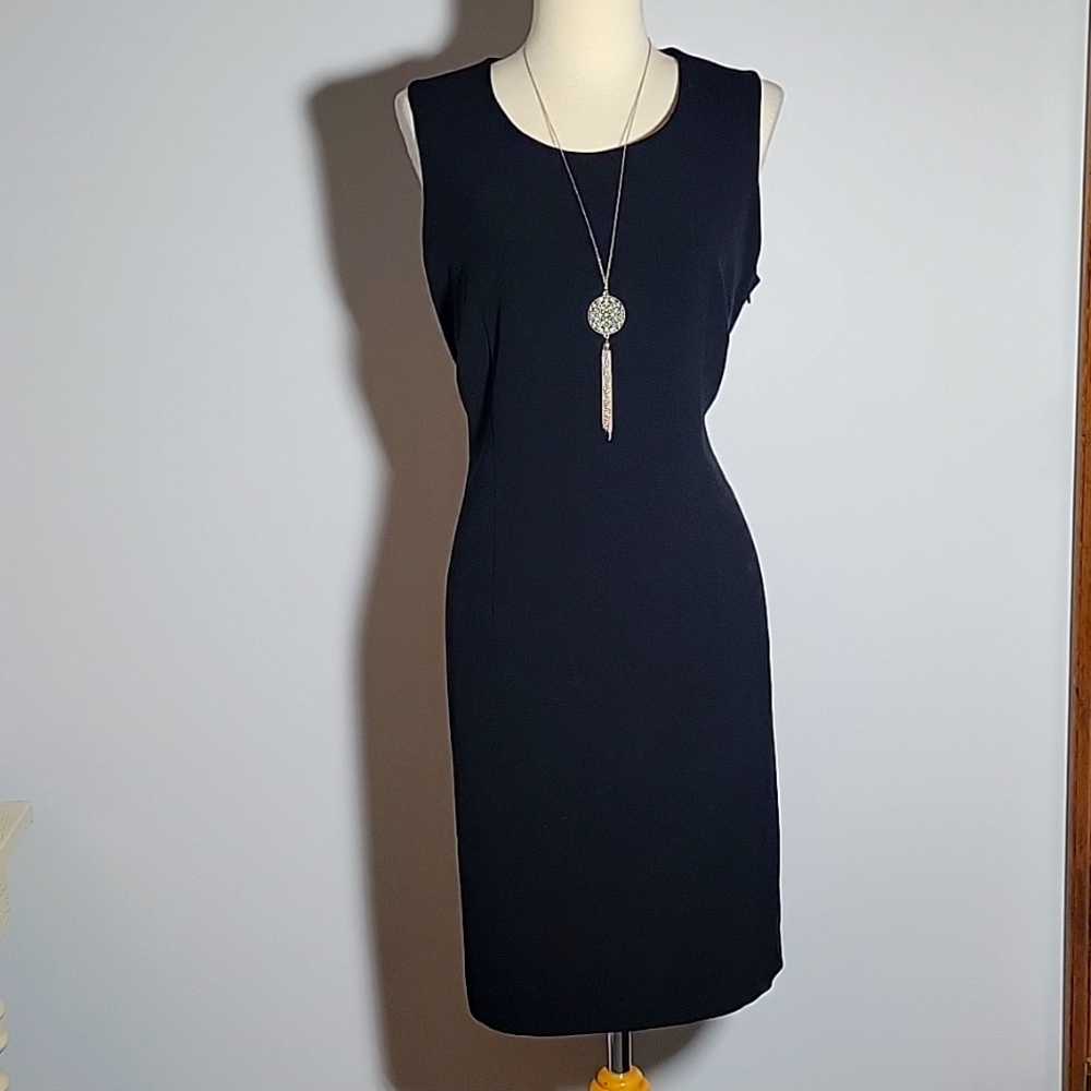 Black sleeveless size 10 Petite dress